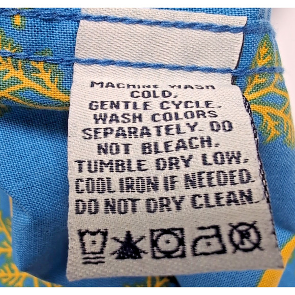 Reyn Spooner University UCLA Bruins Hawaiian Shirt Mens XL Blue Gold NEW NWT - Picture 9 of 15